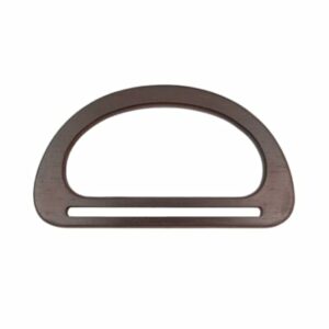 Veskehåndtak Tre Mørk brun 1stk