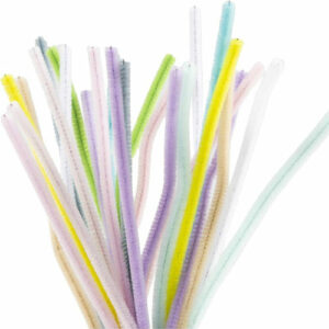 Piperenser 6mm 25stk - pastellfarger