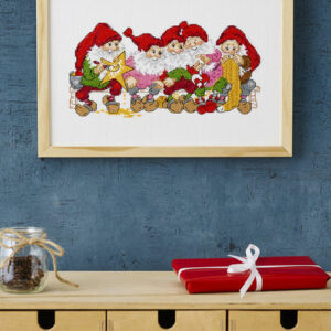 Broderisett - nissehygge