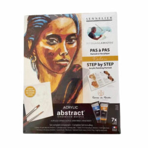 Sennelier Discovery set Abstract Titouan Lamazou Collaboration - Kabari Portrait