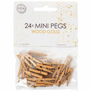 Klyper miniklype tre gull 24stk