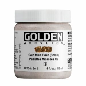 Golden Heavy Body Akryl 118ml – 4076 Gold Mica Flake Small