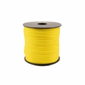 Snøre 4mm/50m - 09 solgul