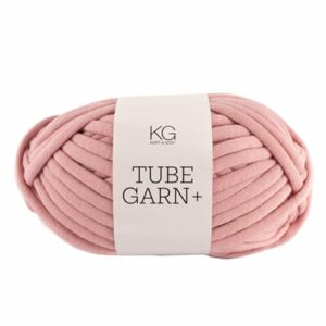 Tubegarn+ 7mm - 1508 støvrosa