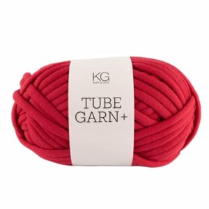 Tubegarn+ 7mm - 1761 rød