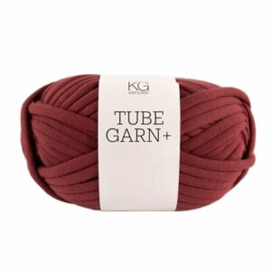 Tubegarn+ 7mm - 1535 vinrød