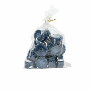 Telys plastcup 20pk MARINEBLÅ