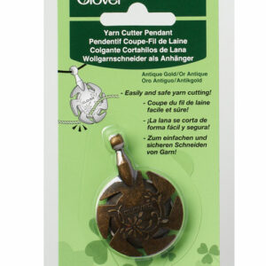 Clover garn kutter Antikgull