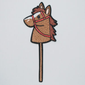 Strykemerke -brun kjepphest