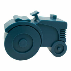 Blafre matboks i plast - Traktor Marineblå