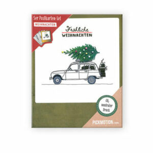 Pickmotion julekortpakke - Bil