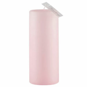 Kubbelys 6x10cm lysrosa