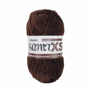 Myboshi Samt XS Chenillegarn 50g – 874 Cocoa