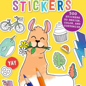 Bok - color your own stickers: 500 stickers..