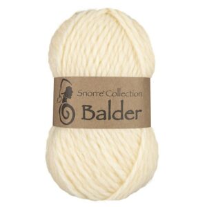 Viking Snorre Collection Balder 50g - 802 naturhvit