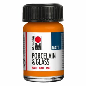 Marabu Porcelain & Glass Matt 15ml – 013 Orange