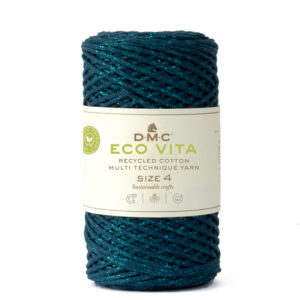 DMC Eco Vita 4 metallic - 84 teal
