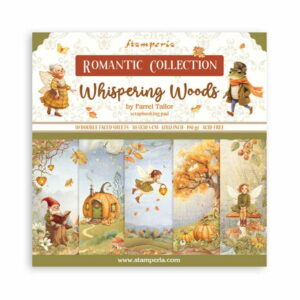 Stamperia Whispering woods 12x12 Inch Paper Pack