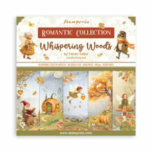 Stamperia Whispering woods 8x8 Inch Paper Pack