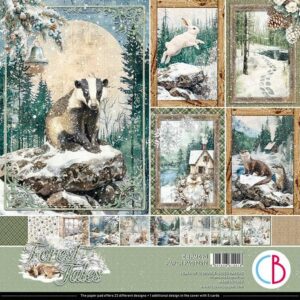 Ciao Bella Paper Pack 12×12″ – forest tales