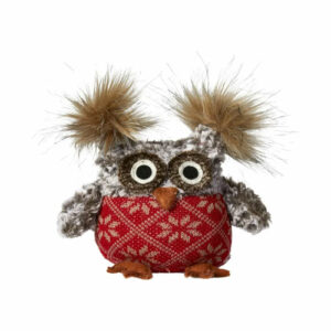 ugle med øre 13x10x15cm