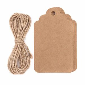 dpCraft Kraft Tags m/snor 12stk – Skilt