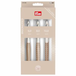 Prym Ergonomics Heklesett – 6mm, 8mm og 10mm