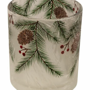 lysglass kongle 7x8cm