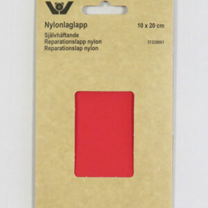 reparasjonslapp selvklebende 10x20cm - rød
