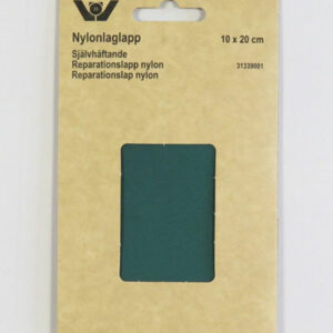 reparasjonslapp selvklebende 10x20cm - mørk grønn