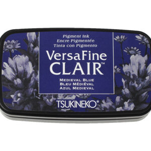 Versafine Clair Inkpad Stempelpute – Medieval Blue