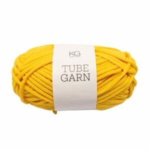 Tubegarn 4mm - 0859 gul