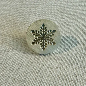 Lakkstempel - snøkrystall
