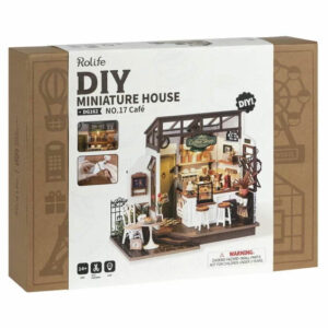 miniatyrdiorama - kafe