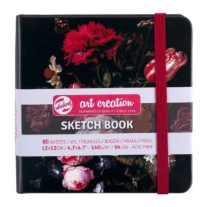 Art Creation Skissebok m/strikk 140g 12x12cm – Still Life