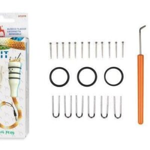 Pony split strikkelise