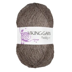 Viking Garn Pleddgarn - 707 mørk brun