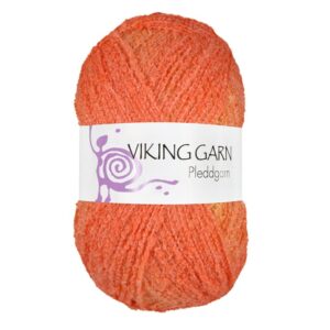 Viking Garn Pleddgarn - 752 gul/orange