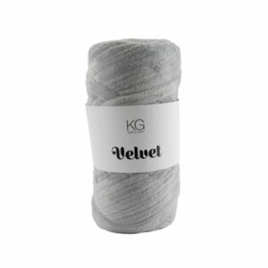 Velvetgarn 22 lysgrå