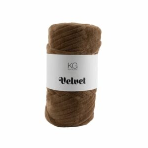 Velvetgarn 16 brun