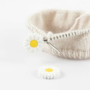 Maskestopper Blomst Hvit