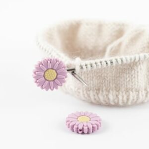 Maskestopper Blomst lilla