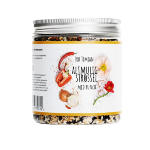 Fru Timian - Altmuligstrøssel med punch