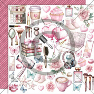 Fremtidsdrøm - klippeark sminke og dill