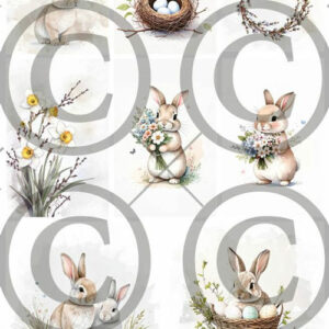 Motivark - påskeklipp