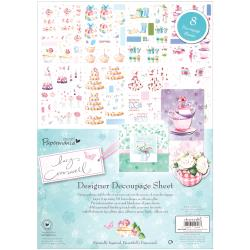 designer decoupage sheet LC 8pc