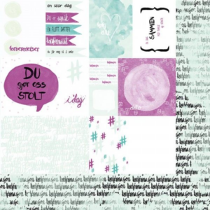 12" papir en flott datter