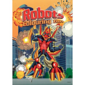 coloring A4 - robots