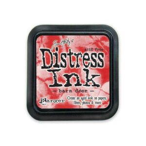 Distress ink Barn Door