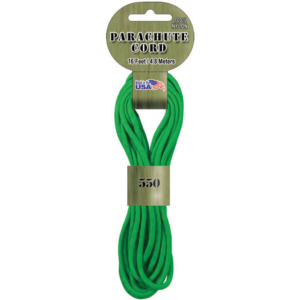Paracord 550 kellygreen 16ft